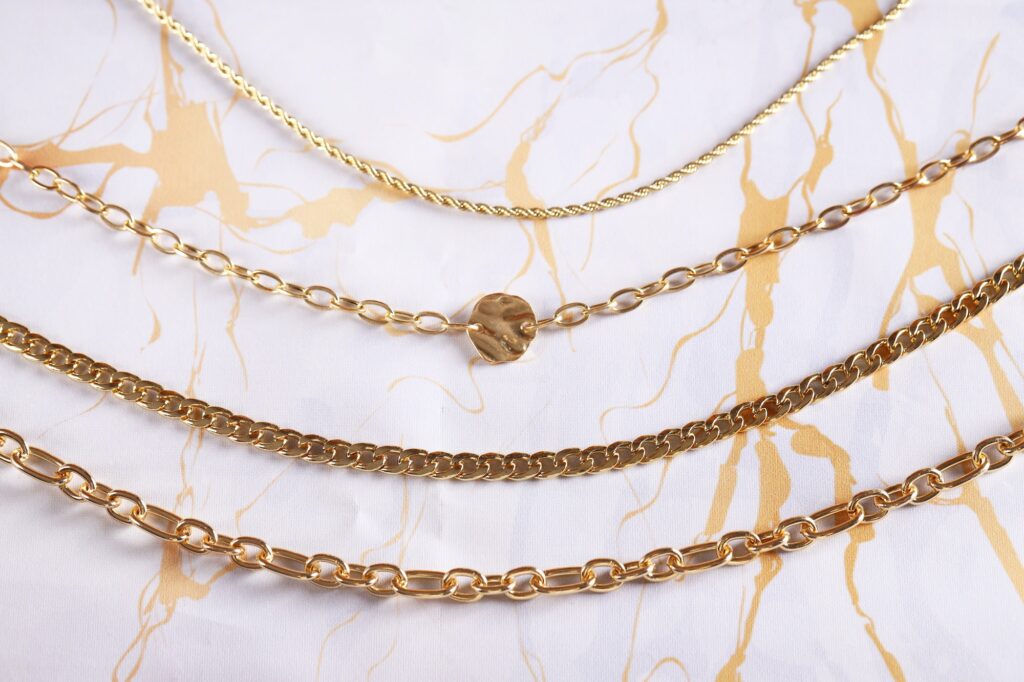 Gold Jewelry Chain Necklace